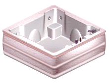 Click to Download - Misty Rose Bathroom - 4-tile Bathtub